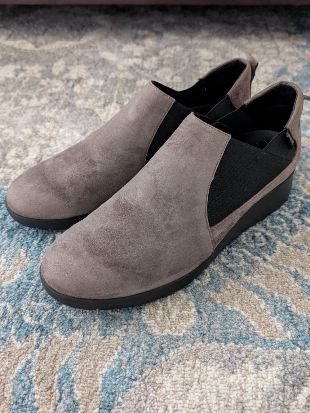 Mephisto Sneaker Women's Ibelina Walnut Wedge Slip-On Loafer